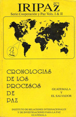 Cronologia de los procesos de paz